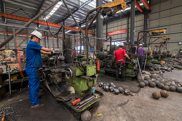 烟台网架配件车间